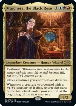Marchesa, the Black Rose - Near Mint MTG Double Masters 2022 - Image 1