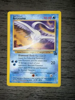 Articuno 22/53 Black Star Rare Promo WOTC Pokemon Card NM - Image 1