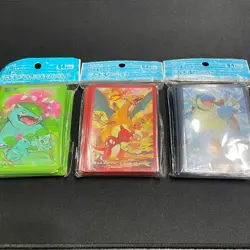 Pokemon Card Game Deck Shield Charizard Blastoise Venusaur Nintendo 2019 Limited - Image 1