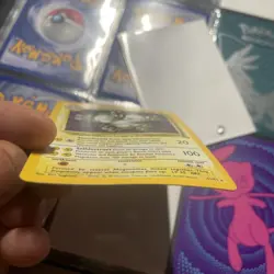 Magneton 11/62 Fossil Holo Vintage Pokemon Card Played - Image 2