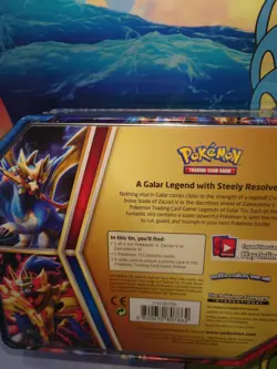 Pokemon TCG 2020 Collectors Chest & 2 Legends Of Galar Tins Zacian Zamazenta🔥 820650807053 - Image 4