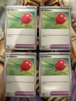 4x Air Balloon 079/086 Pokemon Black Bolt Regular English - PLAYSET - NM/M 🔥 - Image 1