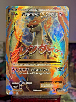 Pokemon M Charizard EX 101/108 Evolutions Ultra Rare Full Art Holo - Image 1