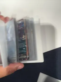 30 NM Pokemon EX & V Cards In Pokemon Mini Binder. Original Packaging Included - Image 4