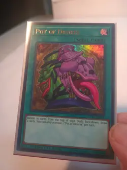 Pot of Desires - CT14-EN004 - Ultra Rare - Limited Edition NM YuGiOh! 2017 Mega - Image 2
