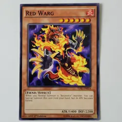 Red Warg - TDIL-EN014 - LP - Common - 1st edition - Yugioh - Image 1