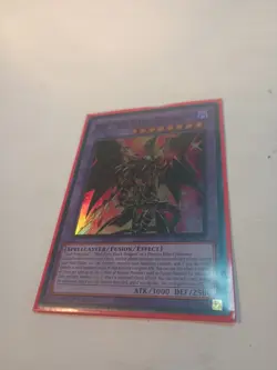 (1) Pre-owned Yugioh Red-Eyes Dark Dragoon RA02-EN021 Super Rare 1st Ed NM. - Image 1