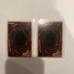 2x YuGiOh Raigeki TN19-EN010 Limited Edition Prismatic Secret Rare LP - Image 2