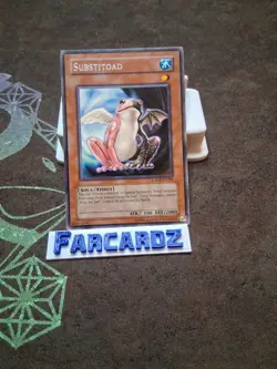 Yugioh!-Substitoad- Rare- Lodt-en028-Unlimited-(MOD) - Image 5