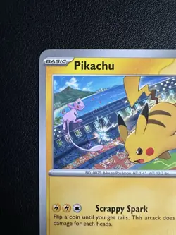 Pikachu 190 Scarlet & Violet Promo Card 2024 World Championships Single Card - Image 3