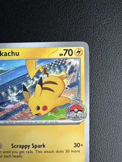 Pikachu 190 Scarlet & Violet Promo Card 2024 World Championships Single Card - Image 4