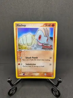 Machop 53/108 Reverse Holo EX Power Keepers STAMPED Pokemon Card LP - Image 1