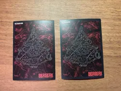 Berserk TCG trading card promotional cards (2 cards) Character Goods f538 - Image 4