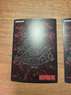 Berserk TCG trading card promotional cards (2 cards) Character Goods f538 - Image 5