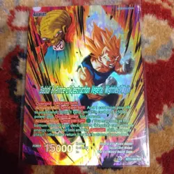 Dragon Ball Super Card Game Vegeta Anniversary Box 2025 Holo Rare - Image 1