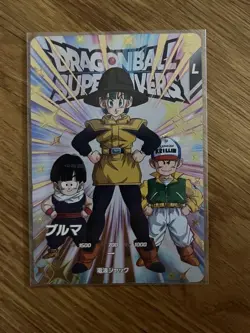 Dragon Ball Super Bulma EX3002 Rare Card Near Mint - Image 1