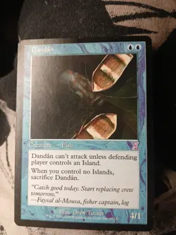 Magic Mtg Time Spiral Dandan near mint - Image 1