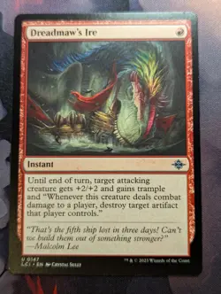 Dreadmaw's Ire - LCI - 0147 - MTG - TCG Card - Image 1