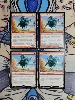 4x Taurean Mauler - Mixed NM/LP Mixed Sets  Morningtide AFC MTG Magic - Image 1