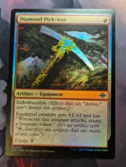 Diamond Pick - Axe - LCI - 0143 - MTG - TCG Card - FOIL - Image 1