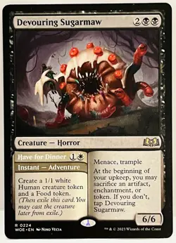 Devouring Sugarmaw - #224-MTG-Wilds of Eldraine-Regular-NM - Image 1