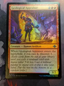Geological Appraiser - LCI - 0150 - MTG - TCG Card - FOIL - Image 1