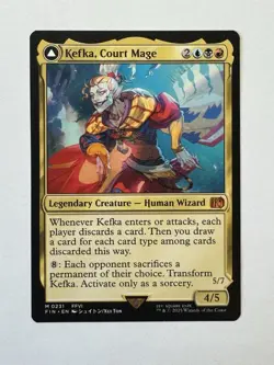 MTG - Kefka, Court Mage - FIN Final Fantasy 0231 Mythic Base FFVI - Image 1