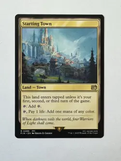 MTG - Starting Town - FIN Final Fantasy 0289 Rare Base FFI - Image 1