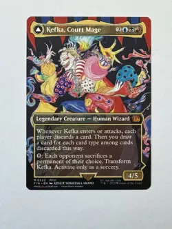 MTG - Kefka, Court Mage - FIN Final Fantasy 0322 Mythic Base Borderless FFVI - Image 1