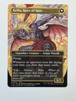 MTG - Kefka, Court Mage - FIN Final Fantasy 0322 Mythic Base Borderless FFVI - Image 2