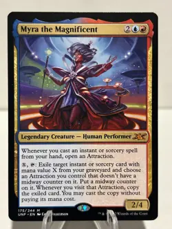 Myra the Magnificent 175 M Unfinity NM MTG - Image 1
