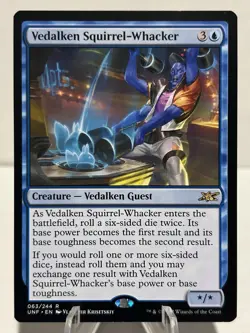 Vedalken Squirrel-Whacker 63 R Unfinity NM MTG - Image 1