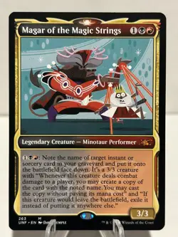 Magar of the Magic Strings (Showcase) 263 M Unfinity NM MTG - Image 1