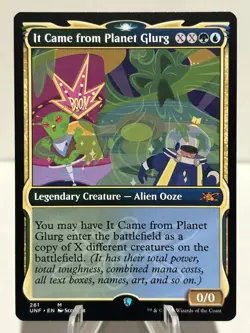 It Came from Planet Glurg (Showcase) 261 M Unfinity NM MTG - Image 1