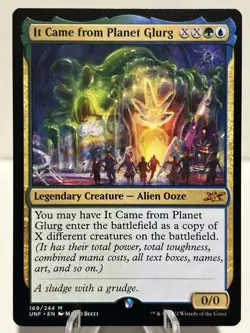 It Came from Planet Glurg 169 M Unfinity NM MTG - Image 1