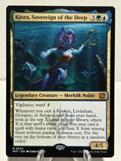 Kiora, Sovereign of the Deep 35 M March of the Machine: The Aftermath NM MTG - Image 1