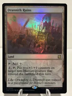 Drannith Ruins 50 R March of the Machine: The Aftermath Foil NM MTG - Image 1