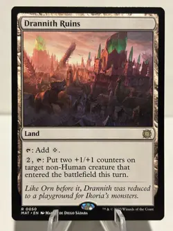 Drannith Ruins 50 R March of the Machine: The Aftermath NM MTG - Image 1