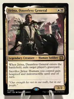 Jirina, Dauntless General 32 R March of the Machine: The Aftermath NM MTG - Image 1