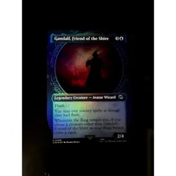 SURGE FOIL Showcase GANDALF, FRIEND OF THE SHIRE mtg NM-M Lord of The Rings - Image 1