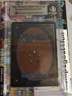 MTG ITALIAN Legends Rasputin Dreamweaver BGS BECKETT Quad 9 MINT MAGIC pop10! - Image 2