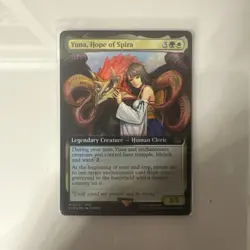 Yuna, Hope of Spira (Extended Art) Final Fantasy FOIL MTG 0517 NM/M - Image 1