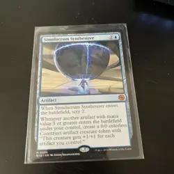 Simulacrum Synthesizer - Big Score (BIG) #6 LP Non-Foil MTG Outlaws Thunder Junc - Image 1