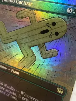 Jumbo Cactuar Borderless FOIL MTG FIN Nm/M 🧼🌵🏜 - Image 5