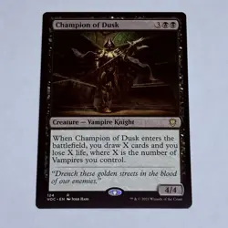Champion Of Dusk 124 MTG Magic the Gathering Trading Card Tc7 - Image 1