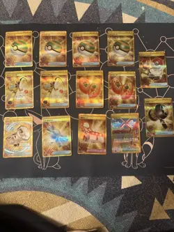 Pokemon TCG Japanese Ultra Rare UR Cards Bulk Lot of 14 Holo Foil Rare EX - Image 1