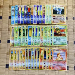 Pokemon TCG Japanese Old Back Cards Bulk Lot of 250+ Holo/Non-Holo Rare LP - Image 2