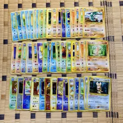 Pokemon TCG Japanese Old Back Cards Bulk Lot of 250+ Holo/Non-Holo Rare LP - Image 4
