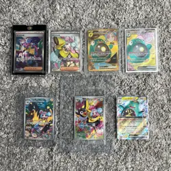Pokemon TCG Japanese Iono Trainer Holo Foil Cards Lot Bulk EX - Image 1