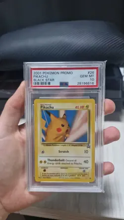 2001 Black Star Promo #26 - Pikachu Snap Pokemon League - Psa 10 ENG - Image 1